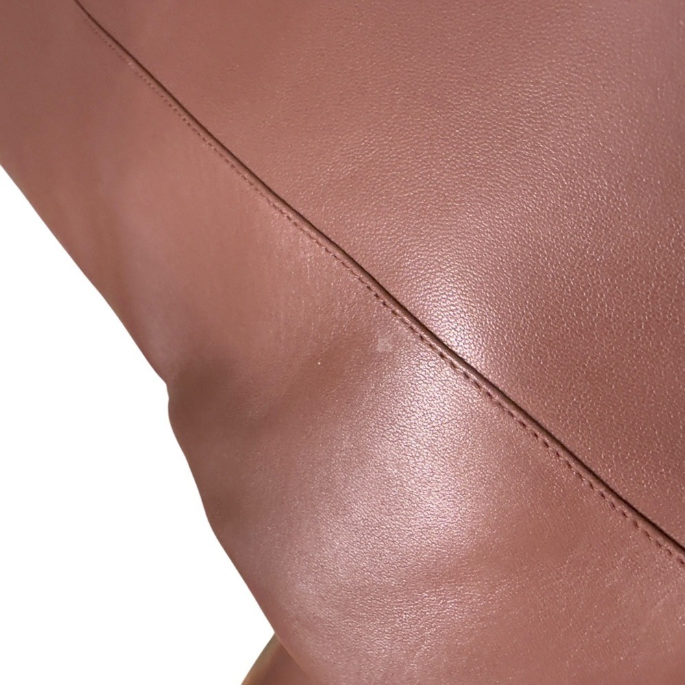 Cole Haan Knee High Leather Boots Women 7.5B Dusty Rose Luxe Heel EUC Designer - Picture 9 of 16